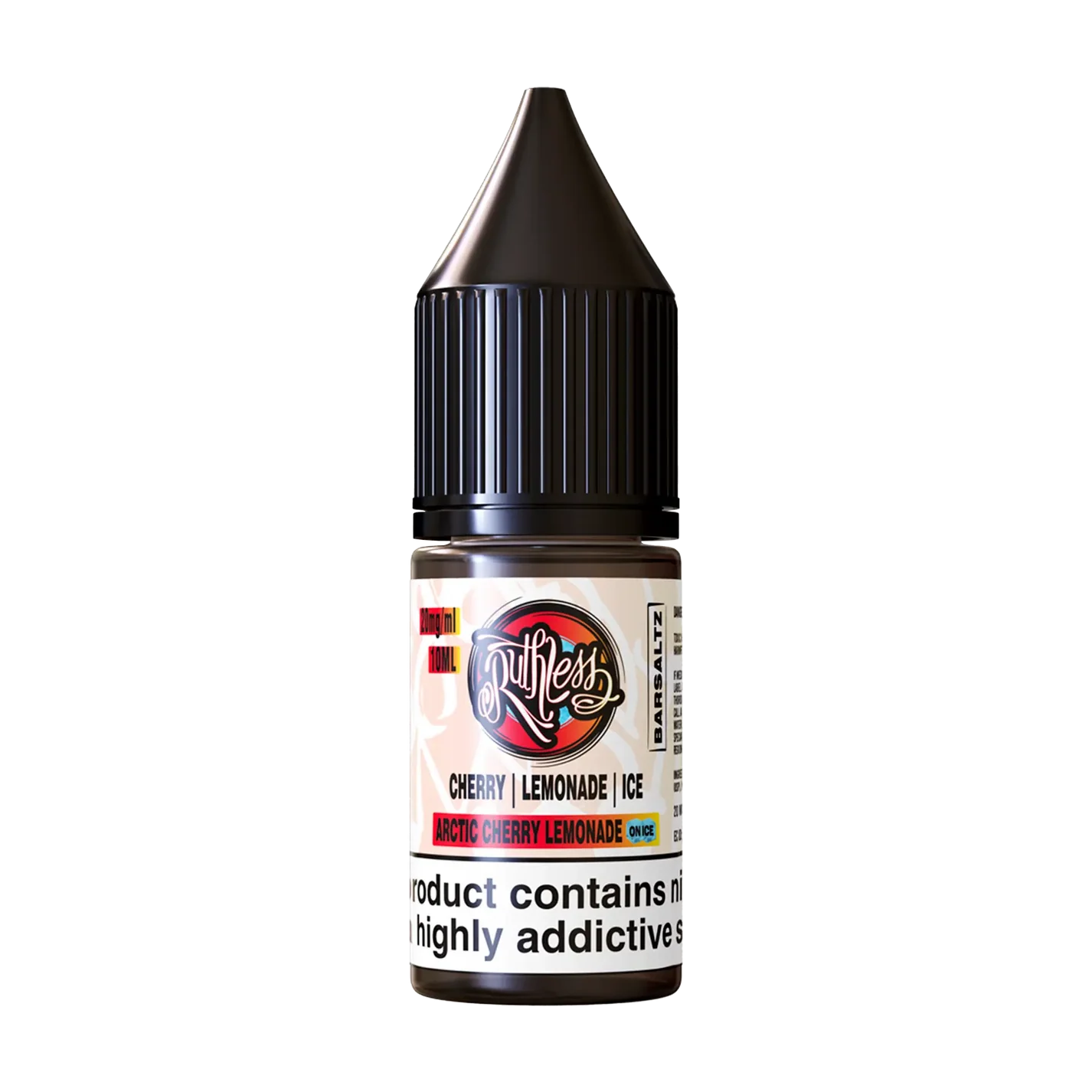 20mg Ruthless Barsaltz (Nic Salt) 10ml (50VG/50PG)