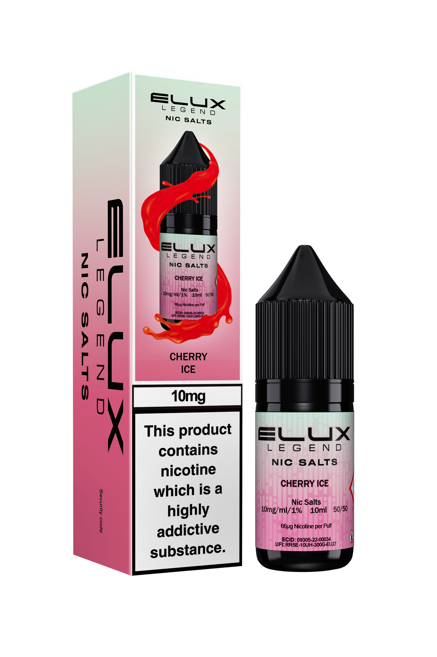 Elux Legend 10mg Nicotine Salt