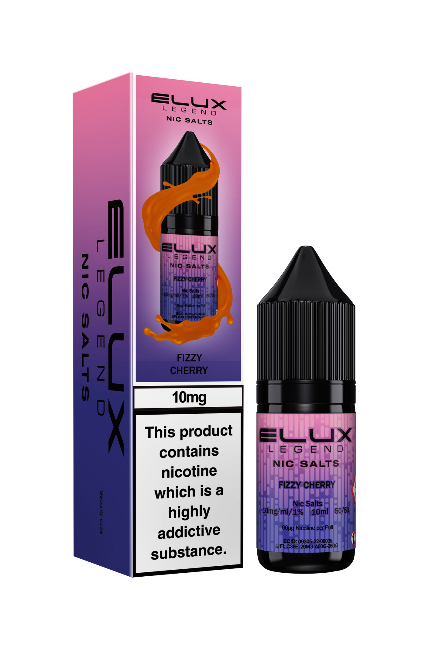 Elux Legend 10mg Nicotine Salt
