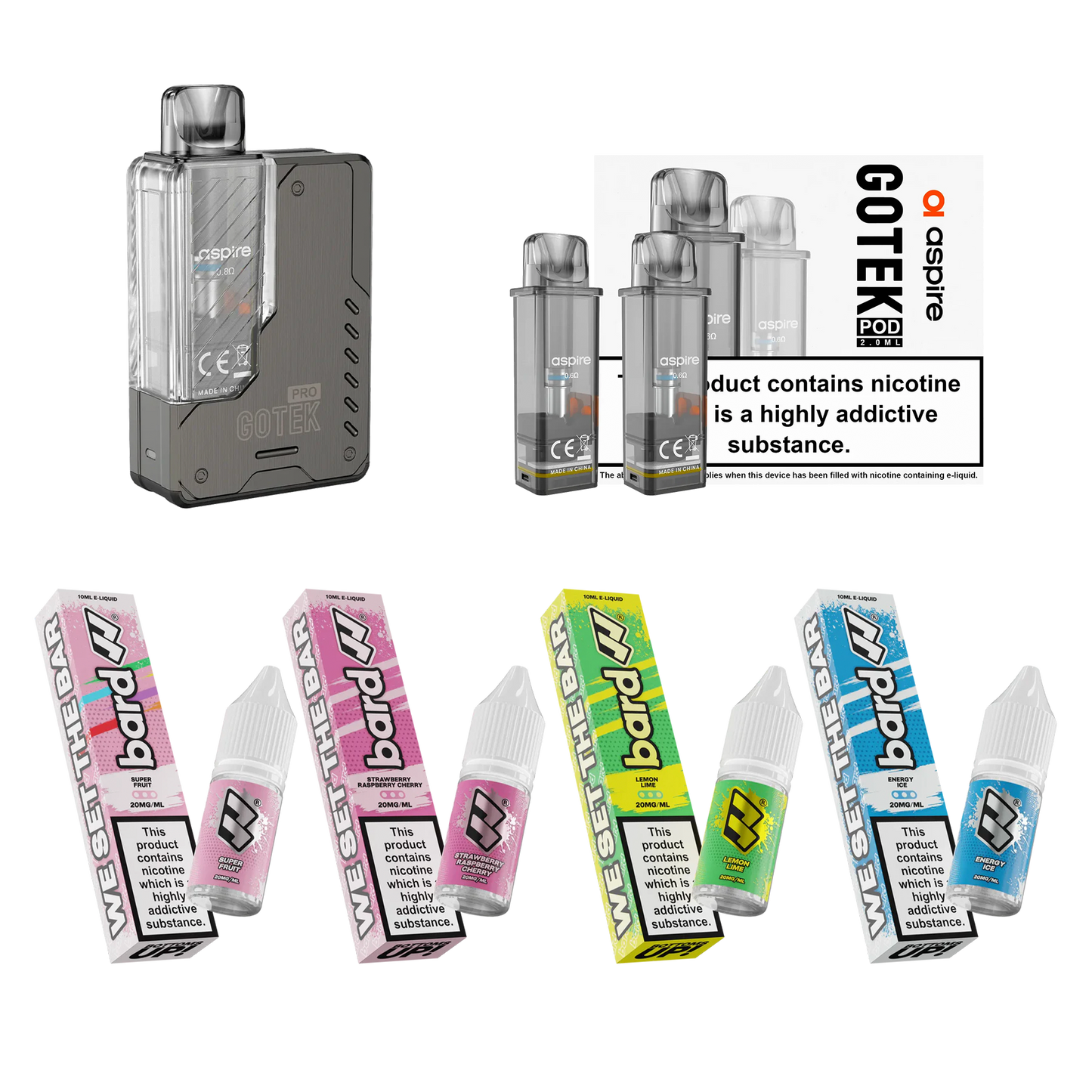 Aspire Gotek Pro - Starter Bundle