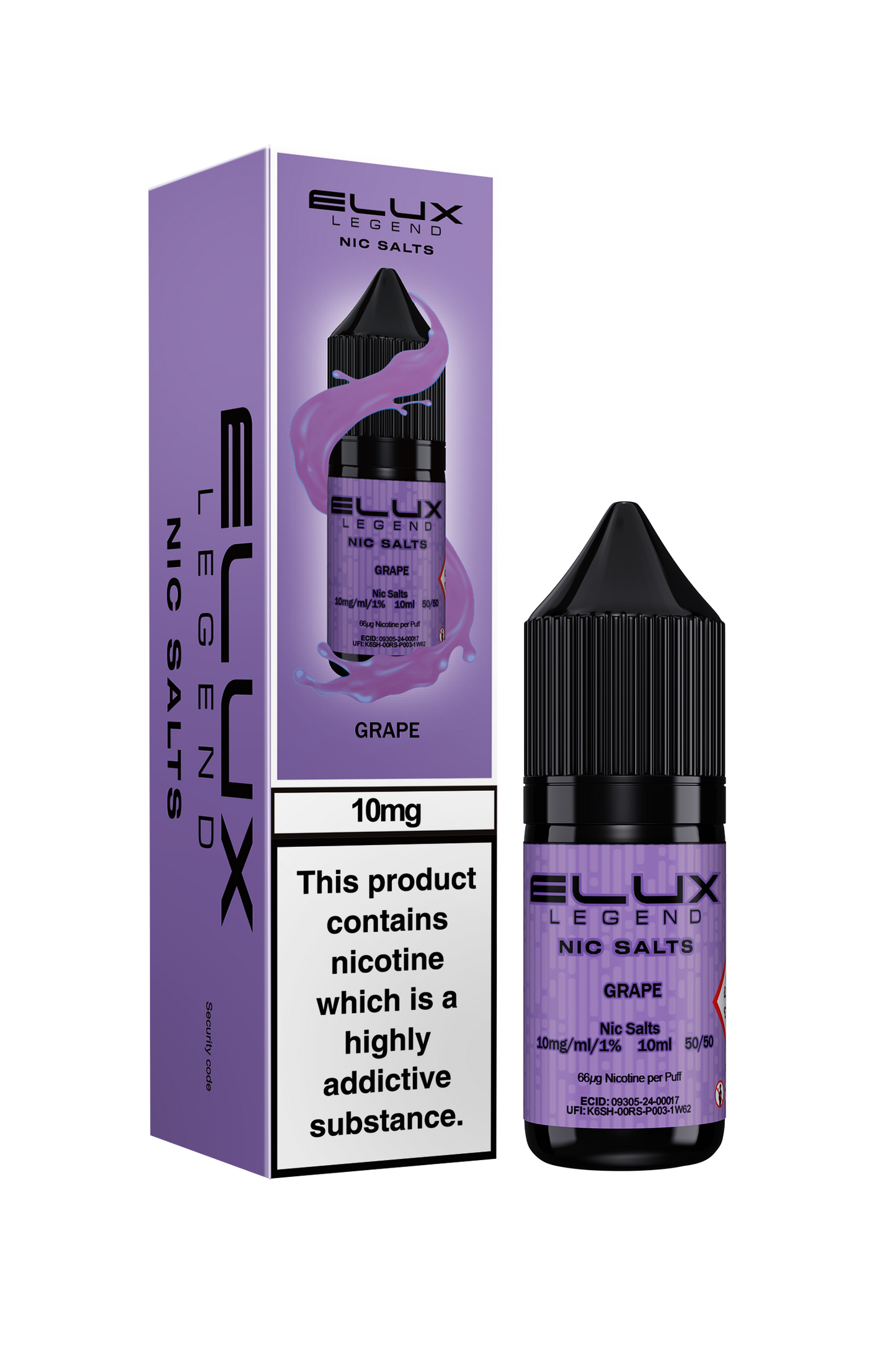 Elux Legend 10mg Nicotine Salt