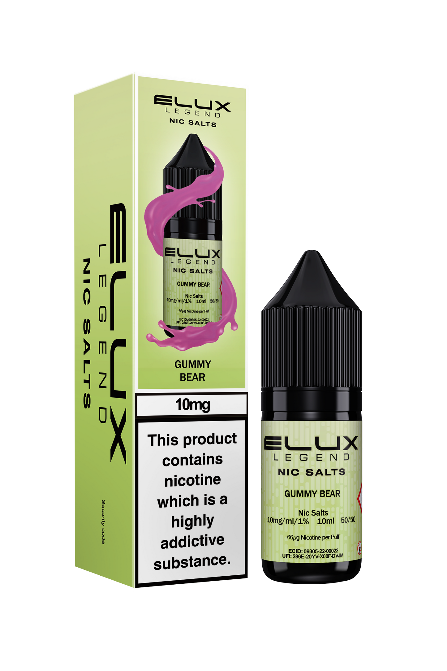 Elux Legend 10mg Nicotine Salt