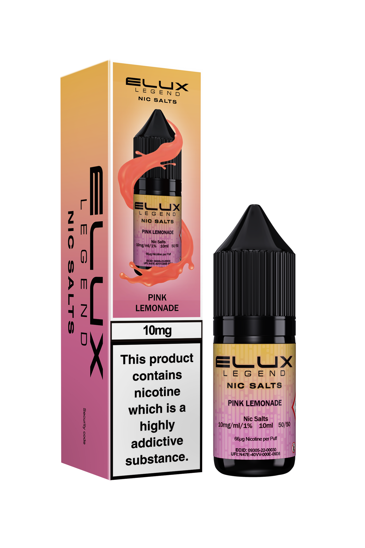 Elux Legend 10mg Nicotine Salt