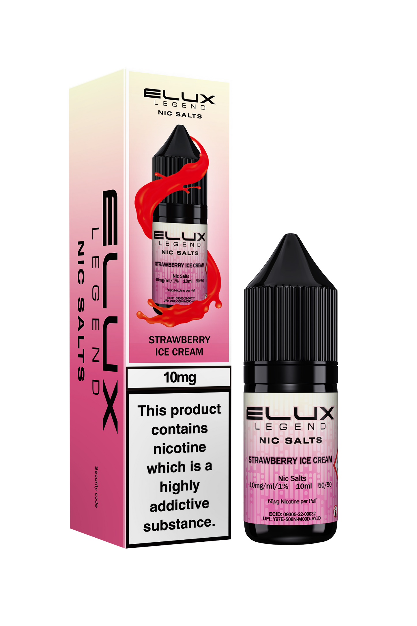 Elux Legend 10mg Nicotine Salt