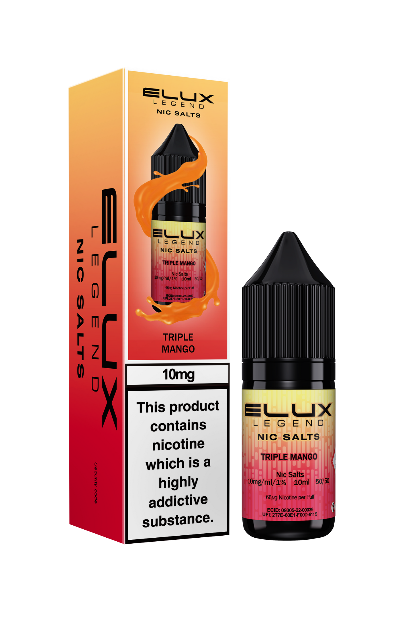 Elux Legend 10mg Nicotine Salt