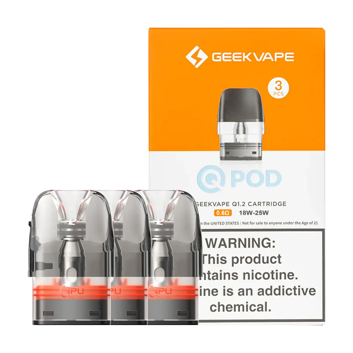 Geekvape Q Cartridge Pod (3 Pack)