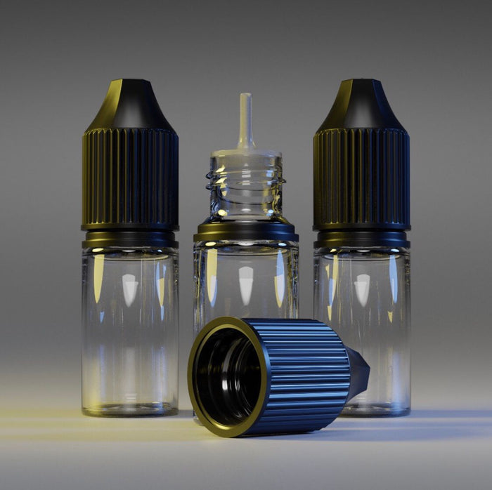 10ml Empty Shortfill Bottle - Multi - buy Discount! - Vapour Vista