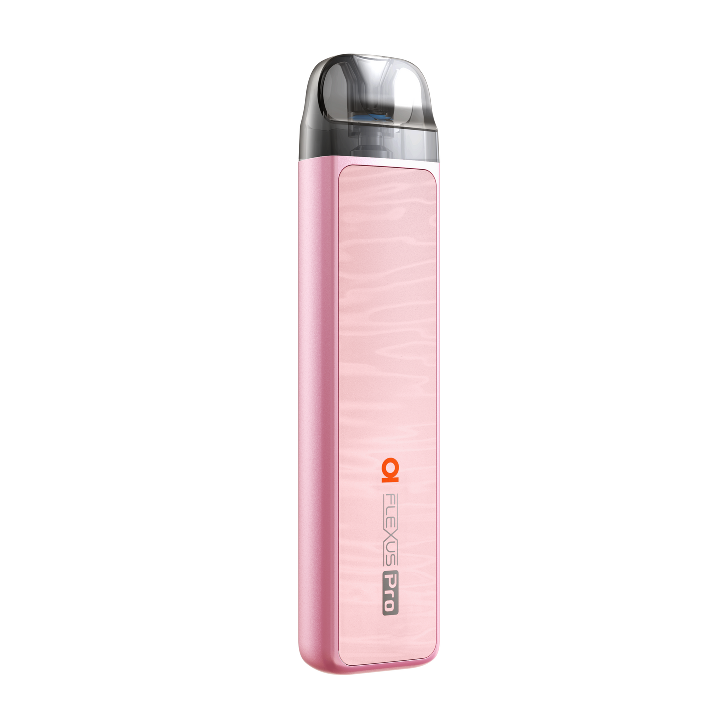 Aspire Flexus Pro Pod Vape Kit 30W, pen-style, sleek pink design.