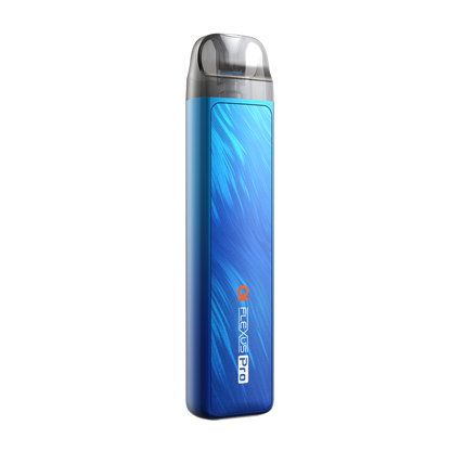 Aspire Flexus Pro Pod Vape Kit 30W in blue with sleek, portable design.