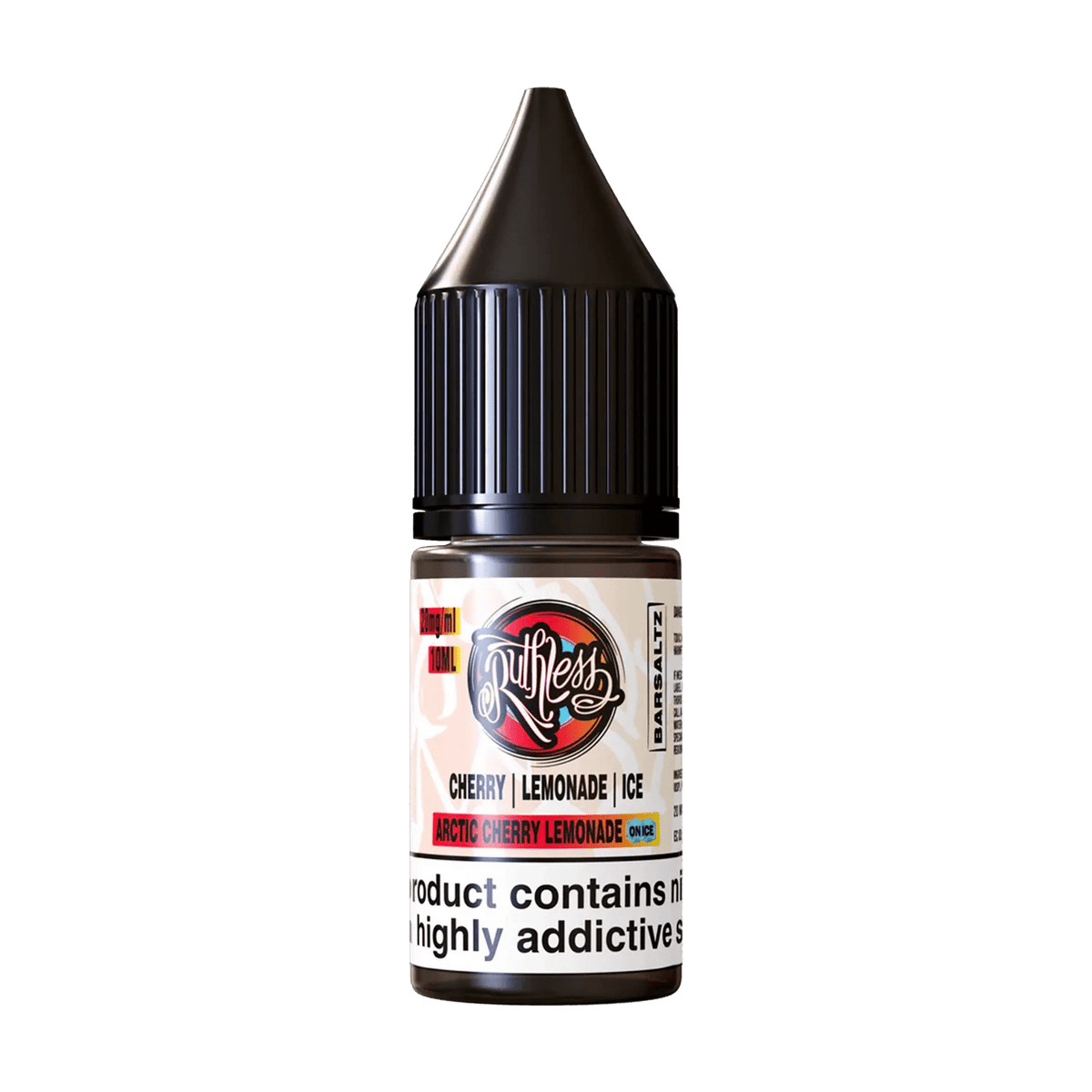 20mg Ruthless Barsaltz (Nic Salt) 10ml (50VG/50PG) - Vapour Vista