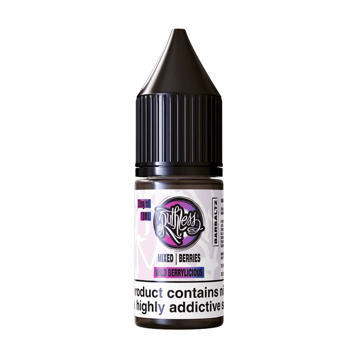20mg Ruthless Barsaltz (Nic Salt) 10ml (50VG/50PG) - Vapour Vista