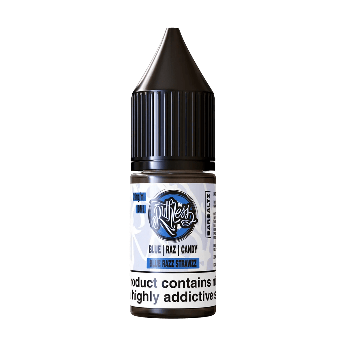 20mg Ruthless Barsaltz (Nic Salt) 10ml (50VG/50PG) - Vapour Vista