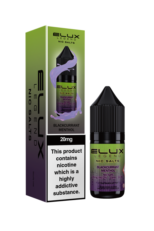 20mg Elux Legend Nic Salts 10ml (50VG/50PG)