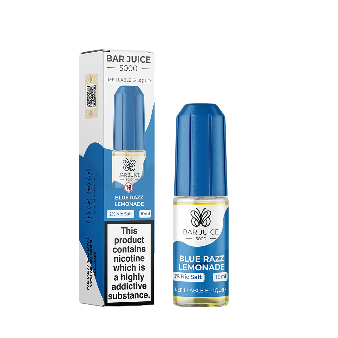 20mg Bar Juice 5000 Nic Salts 10ml (40VG/60PG)