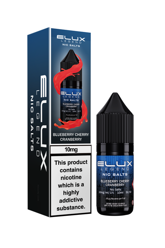 10mg Elux Legend Nic Salts 10ml (50VG/50PG)