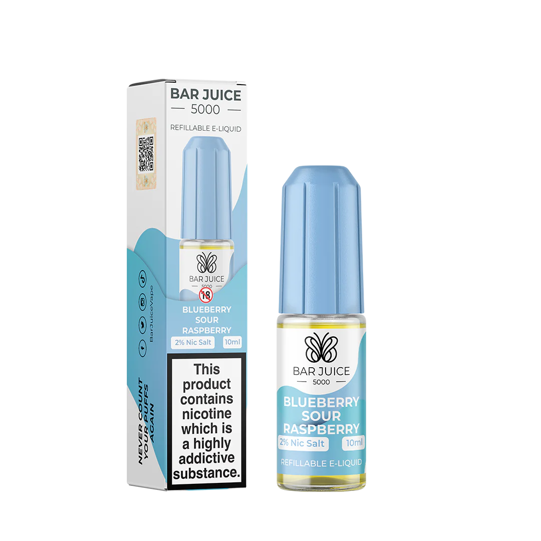 10mg Bar Juice 5000 Nic Salts 10ml (40VG/60PG)