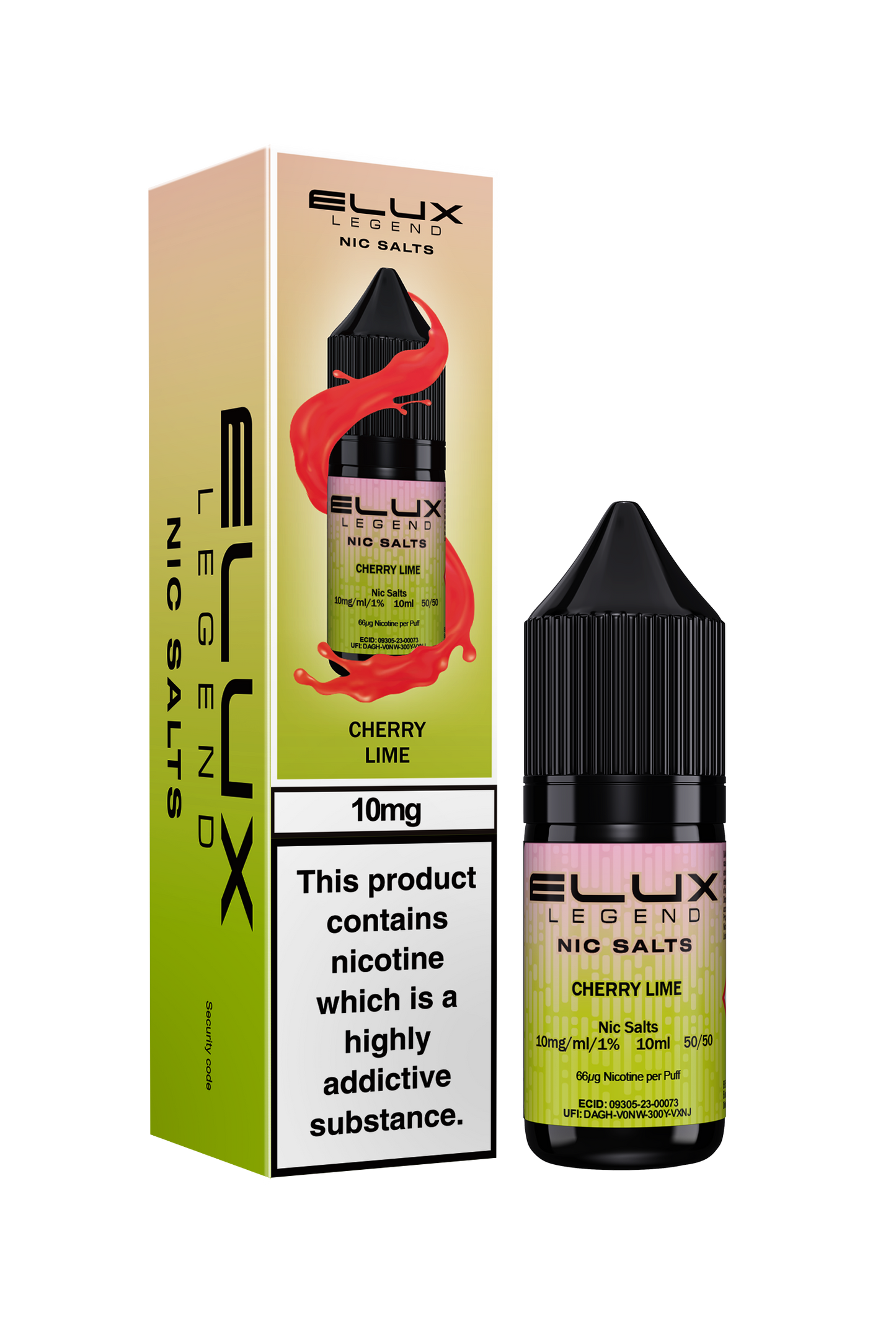 10mg Elux Legend Nic Salts 10ml (50VG/50PG)