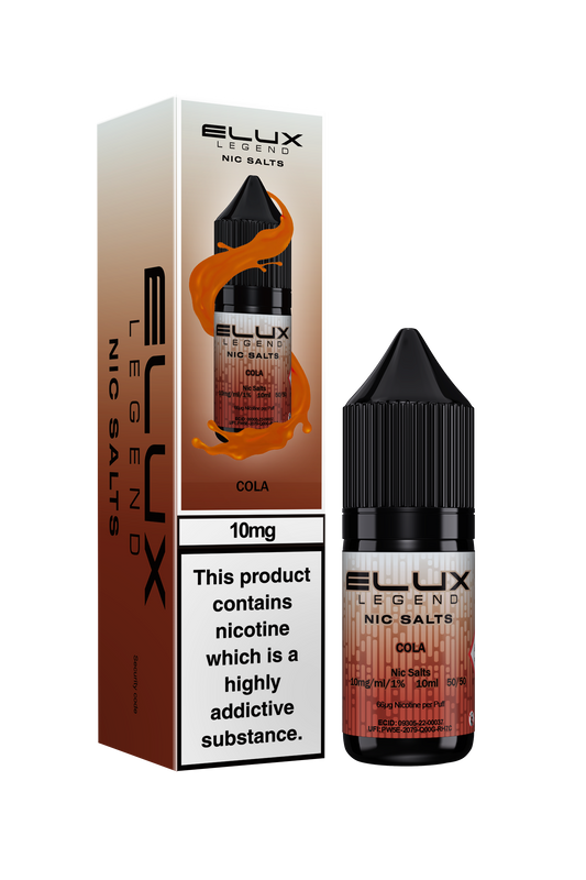 10mg Elux Legend Nic Salts 10ml (50VG/50PG)