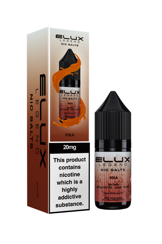 20mg Elux Legend Nic Salts 10ml (50VG/50PG)