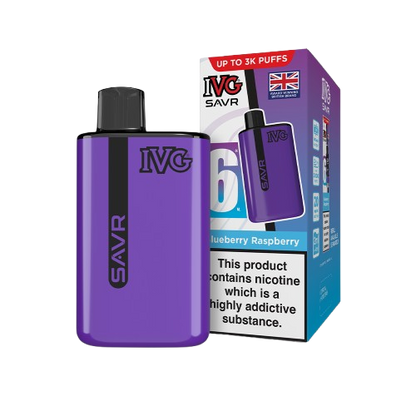 IVG SAVR 20mg Prefilled Pod Vape Kit – 3000 Puffs