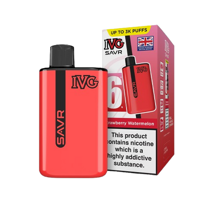 IVG SAVR 20mg Prefilled Pod Vape Kit – 3000 Puffs