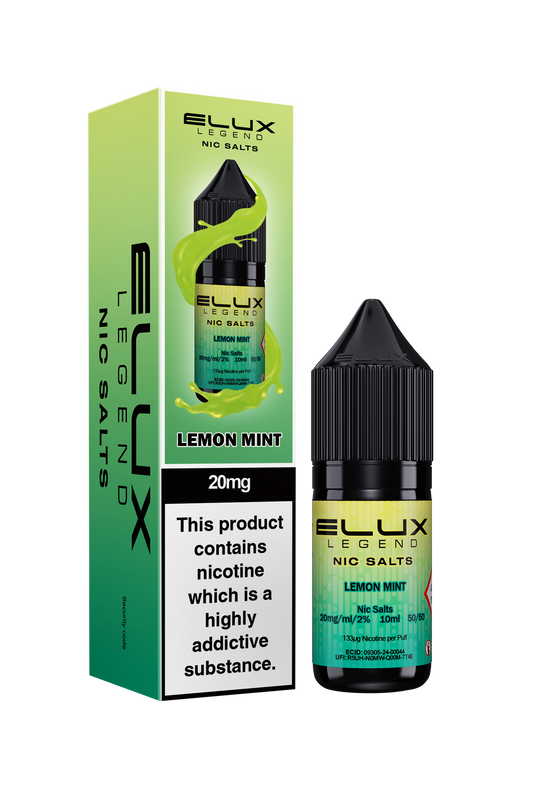 20mg Elux Legend Nic Salts 10ml (50VG/50PG)