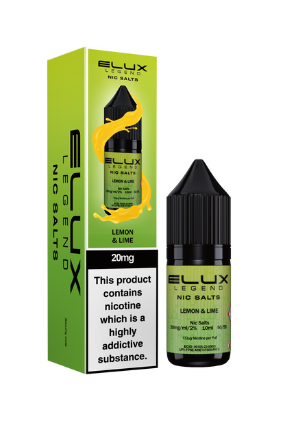 20mg Elux Legend Nic Salts 10ml (50VG/50PG)