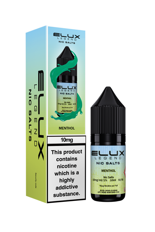 10mg Elux Legend Nic Salts 10ml (50VG/50PG)