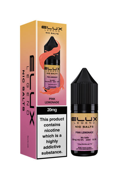 20mg Elux Legend Nic Salts 10ml (50VG/50PG)