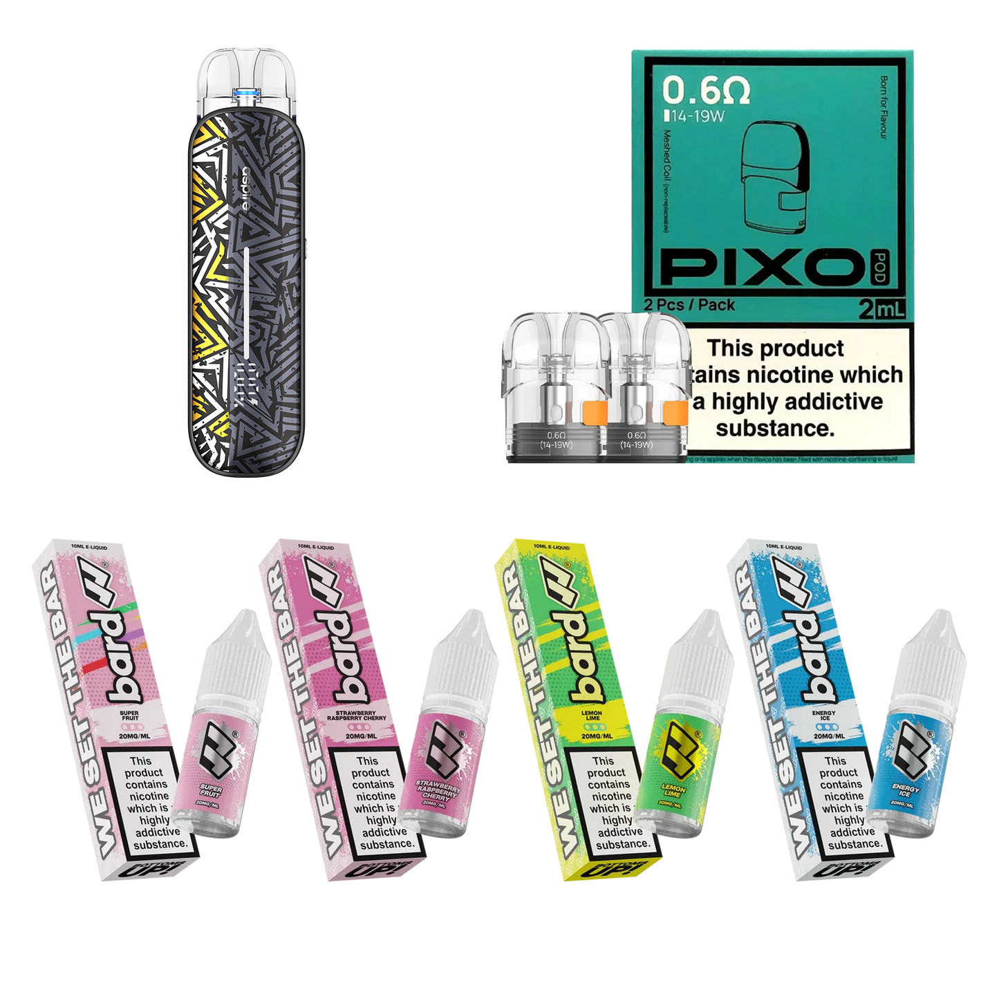 Aspire Pixo Aura - Starter Bundle