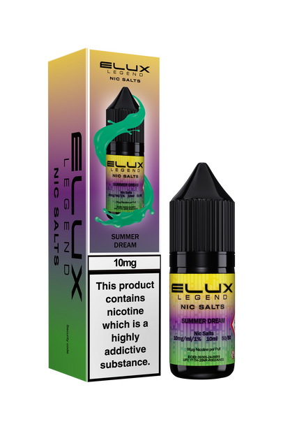 10mg Elux Legend Nic Salts 10ml (50VG/50PG)