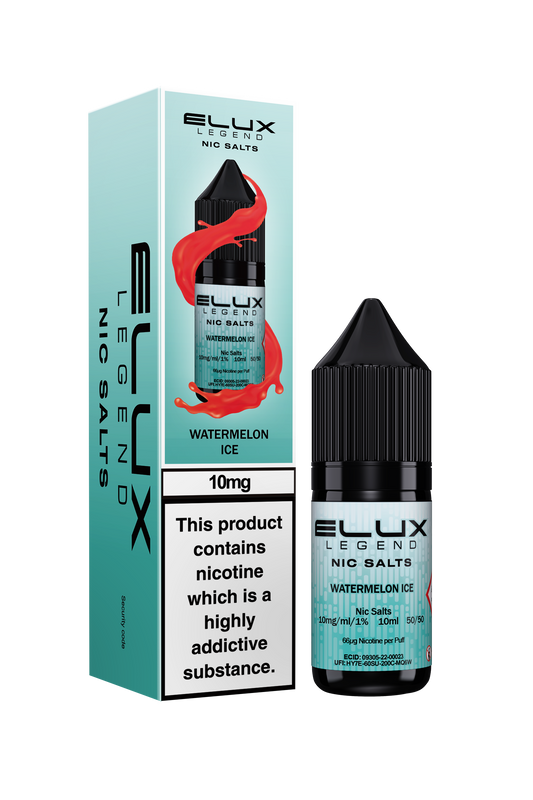 10mg Elux Legend Nic Salts 10ml (50VG/50PG)