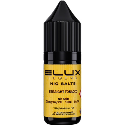 20mg Elux Legend Nic Salts 10ml (50VG/50PG)