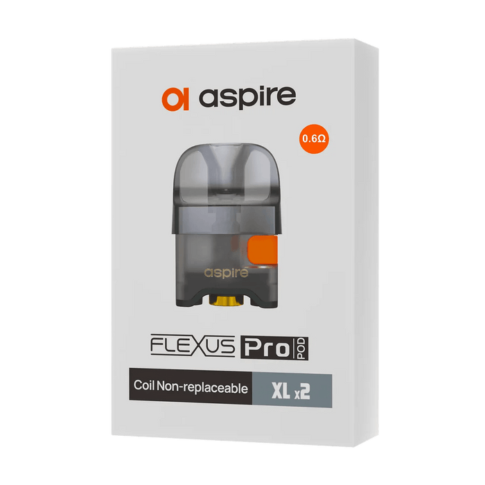 Aspire Flexus Pro Refillable Pods (Built In Coil) - Vapour Vista