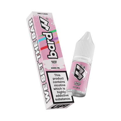 20mg Bard Nic Salt 10ml e-liquid with 50VG/50PG ratio in pink packaging.