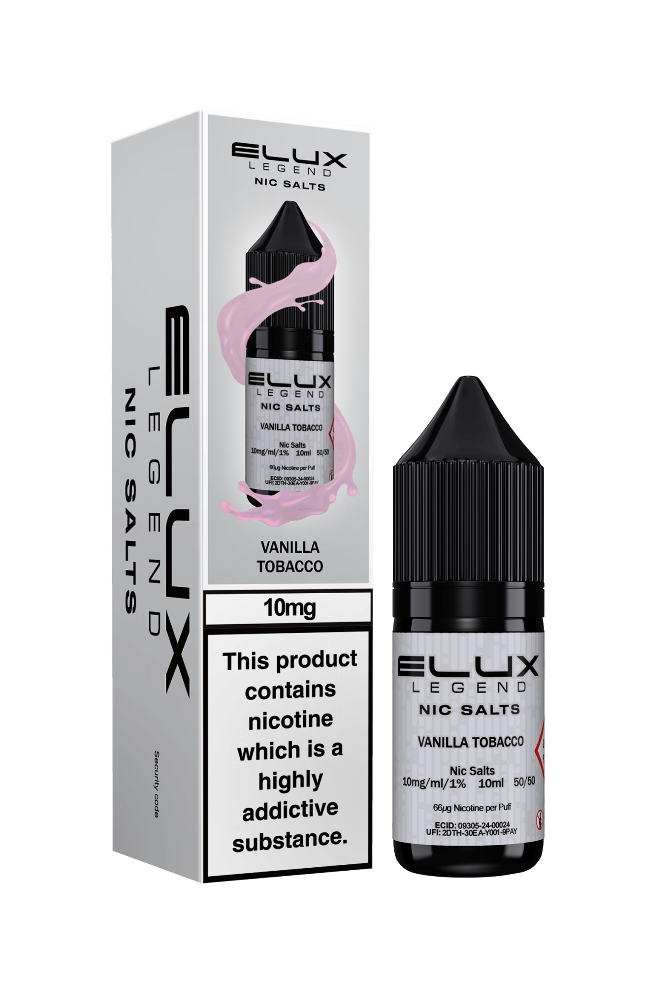 elux legend 10mg Elux Legend 10mg Nicotine Salts | 50VG / 50PG