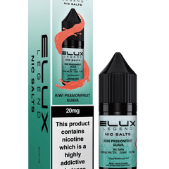 Elux Legend 20mg Nicotine Salts (50VG / 50PG - 10ml) - Vapour Vista
