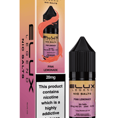 Elux Legend 20mg Nicotine Salts (50VG / 50PG - 10ml) - Vapour Vista