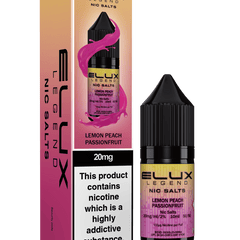 Elux Legend 20mg Nicotine Salts (50VG / 50PG - 10ml) - Vapour Vista