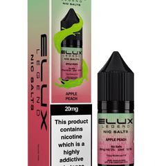 Elux Legend 20mg Nicotine Salts (50VG / 50PG - 10ml) - Vapour Vista