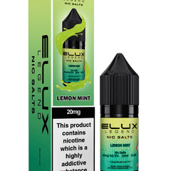 Elux Legend 20mg Nicotine Salts (50VG / 50PG - 10ml) - Vapour Vista