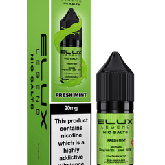 Elux Legend 20mg Nicotine Salts (50VG / 50PG - 10ml) - Vapour Vista