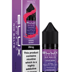 Elux Legend 20mg Nicotine Salts (50VG / 50PG - 10ml) - Vapour Vista
