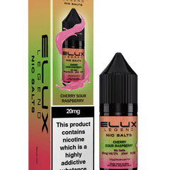 Elux Legend 20mg Nicotine Salts (50VG / 50PG - 10ml) - Vapour Vista