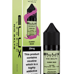 Elux Legend 20mg Nicotine Salts (50VG / 50PG - 10ml) - Vapour Vista