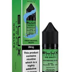 Elux Legend 20mg Nicotine Salts (50VG / 50PG - 10ml) - Vapour Vista