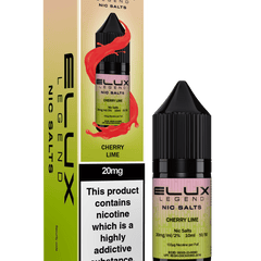 Elux Legend 20mg Nicotine Salts (50VG / 50PG - 10ml) - Vapour Vista