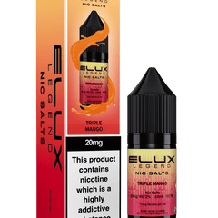 Elux Legend 20mg Nicotine Salts (50VG / 50PG - 10ml) - Vapour Vista
