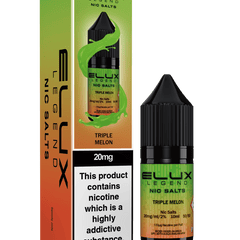 Elux Legend 20mg Nicotine Salts (50VG / 50PG - 10ml) - Vapour Vista