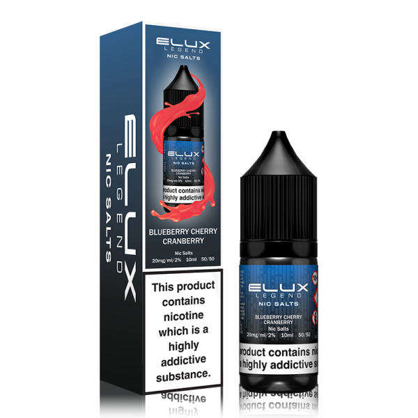 Elux Legend Nicotine Salts | Elux Legend Salt Vape | Vapour Vista